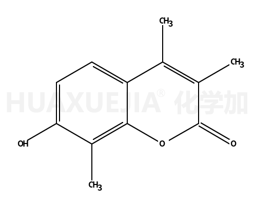 7-羟基-3,4,8-三甲基香豆素