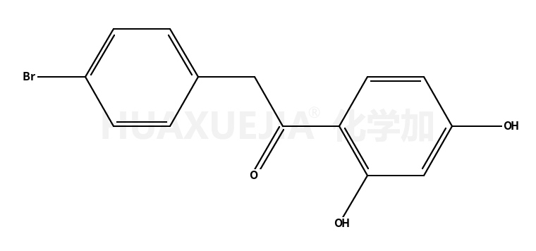 2-(4-溴苯基)-1-(2,4-二羥基苯基)乙酮