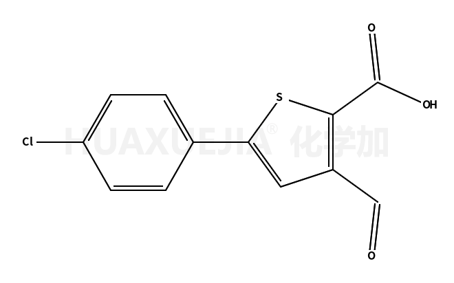 5-(4-氯苯基)-3-甲酰基噻吩-2-羧酸