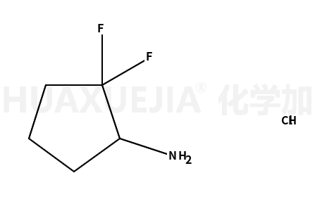 2,2-difluorocyclopentan-1-amine,hydrochloride