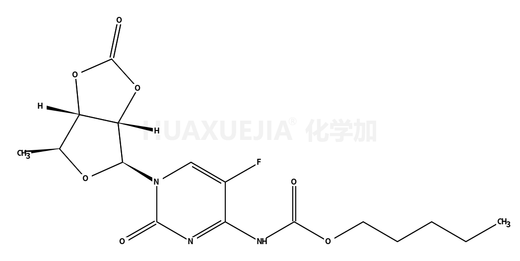 2’,3’-O-羰基-5’-脱氧-5-氟-N4-[(戊氧基）羰基]胞嘧啶核苷