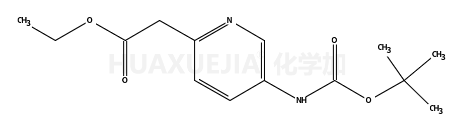 2-(5-(叔丁氧基羰基氨基)吡啶-2-基)乙酸乙酯