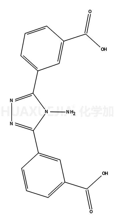 3-(4-amino-5-(3-carboxyphenyl)-1,2,4-triazol-3-yl)benzoic acid