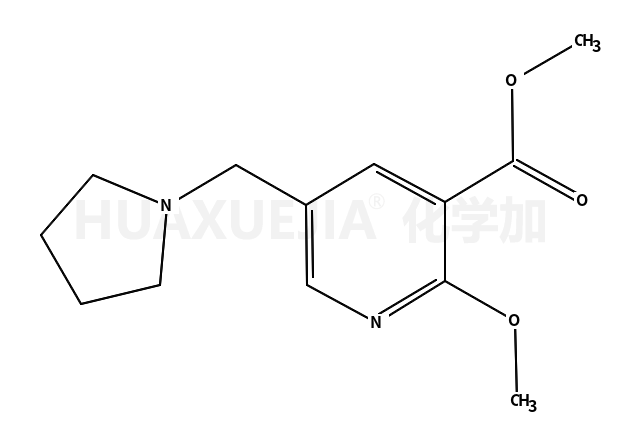 methyl 2-methoxy-5-(pyrrolidin-1-ylmethyl)pyridine-3-carboxylate