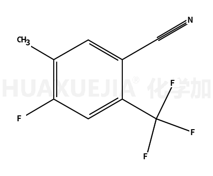 4-fluoro-5-methyl-2-(trifluoromethyl)benzonitrile