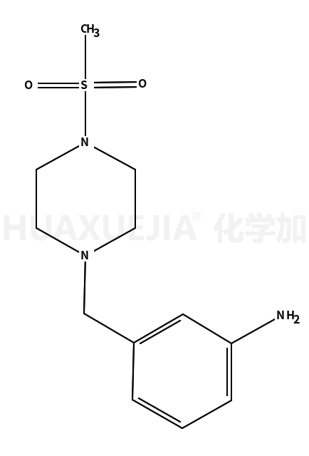 3-[[4-(甲基磺酰基)-1-哌嗪基]甲基]苯胺