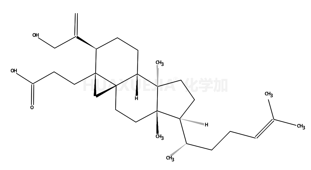 3-[(1R,3aS,3bS,6R,6aR,7aS,9aR)-6-(3-Hydroxy-1-propen-2-yl)-3a,9a- dimethyl-1-[(2R)-6-methyl-5-hepten-2-yl]decahydro-1H-cyclopenta[a ]cyclopropa[e]naphthalen-6a(7H)-yl]propanoic acid