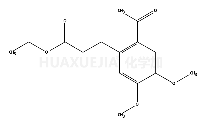 ethyl 3-(2-acetyl-4,5-dimethoxy-phenyl)propanoate