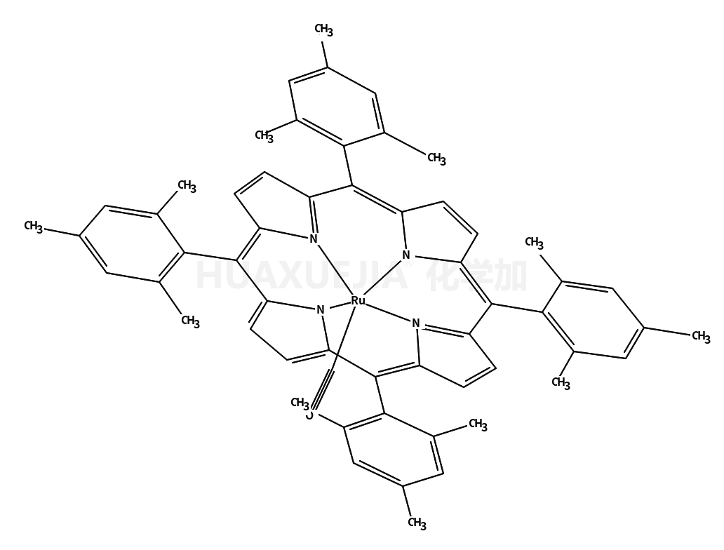 (5,10,15,20-tetramesitylporphyrinate)ruthenium(II) carbonyl complex