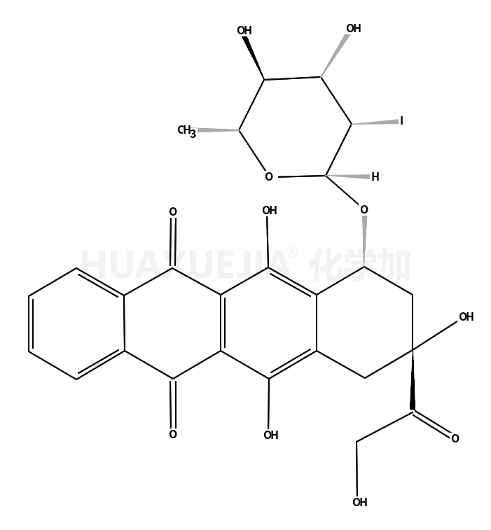 (7S,9S)-7-[(2R,3R,4R,5R,6S)-4,5-二羟基-3-碘-6-甲基氧杂环己-2-基]氧基-6,9,11-三羟基-9-(2-羟基乙酰基)-8,10-二氢-7H-并四苯-5,12-二酮