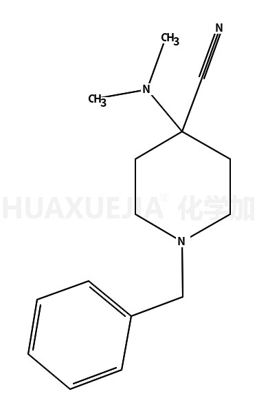 1-苄基-4-(二甲基氨基)哌啶-4-甲腈