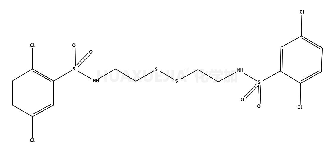 N,N'-(亚二硫基双-2,1-乙二基)二[2,5-二氯苯磺酰胺]