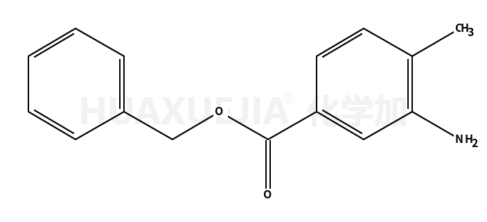 Benzoic acid, 3-amino-4-methyl-, phenylmethyl ester