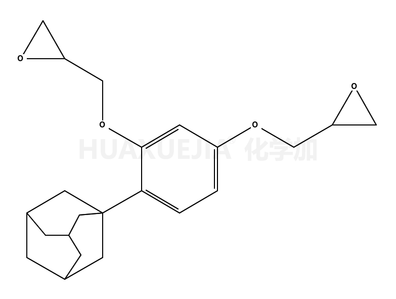 1-(2',4'-二(缩水甘油醚基)苯基)金刚烷