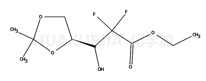 ethyl 3-[(4R)-2,2-dimethyl-1,3-dioxolan-4-yl]-2,2-difluoro-3-hydroxypropanoate