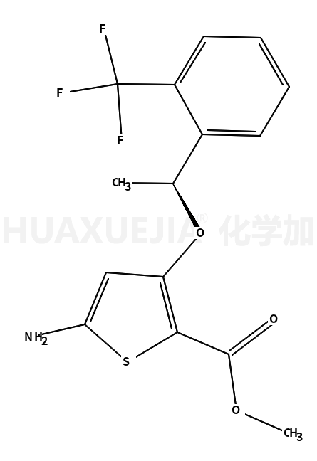 (R)-5-氨基-3-(1-(2-(三氟甲基)苯基)乙氧基)噻吩-2-羧酸甲酯