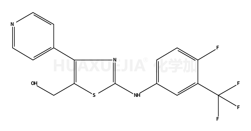 (2-((4-氟-3-(三氟甲基)苯基)氨基)-4-(吡啶-4-基)噻唑-5-基)甲醇
