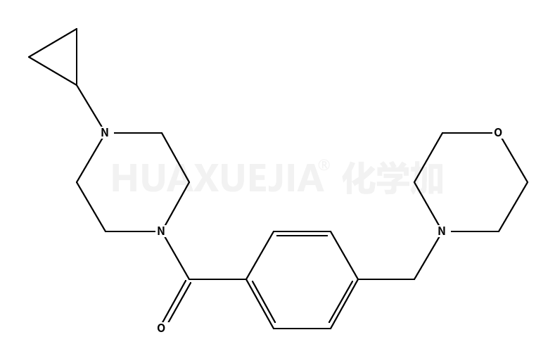 (4-cyclopropylpiperazin-1-yl)-[4-(morpholin-4-ylmethyl)phenyl]methanone