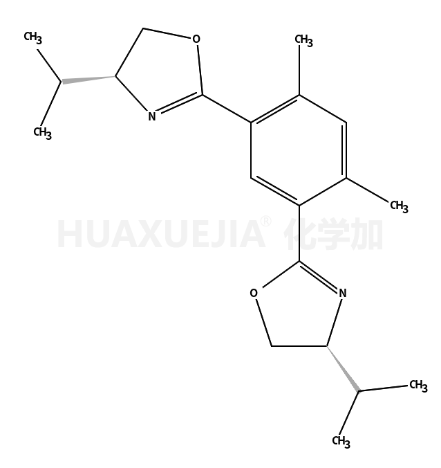 (S,S)-4,6-二(4-异丙基-2-恶唑啉-2-基)-对二甲苯