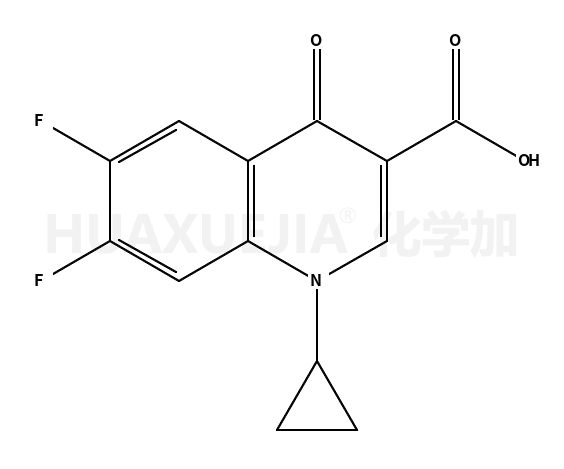 1-环丙基-6,7-二氟-1,4-二氢-4-氧喹啉-3-羧酸