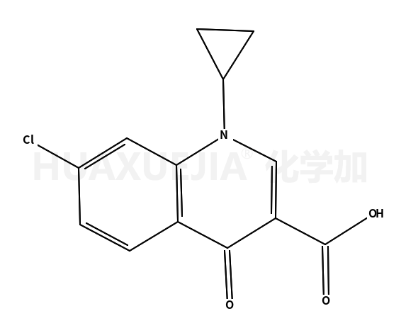 7-chloro-1-cyclopropyl-4-oxoquinoline-3-carboxylic acid