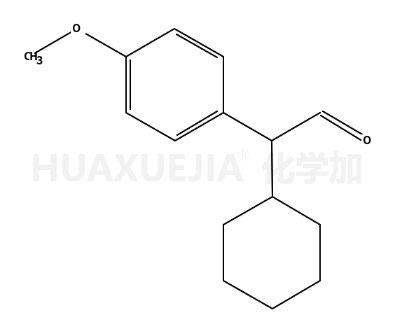 2-cyclohexyl-2-(4-methoxyphenyl)acetaldehyde