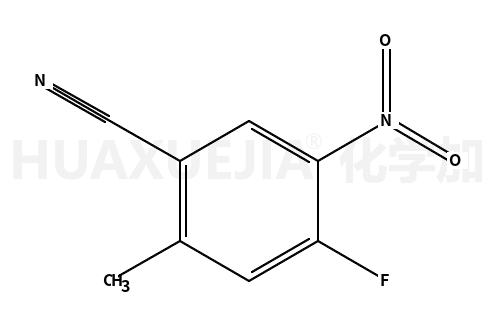 2-甲基-4-氟-5硝基苯腈