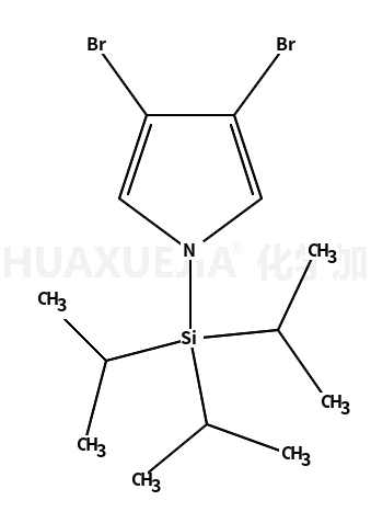 N-(三异丙基甲硅烷基)-3,4-二溴吡咯