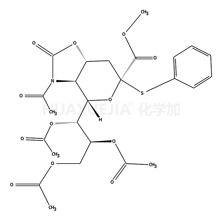 5-乙酰氨基-7,8,9-三-O-乙?；?5-N,4-O-羰基-3,5-二脫氧-2-S-苯基-2-硫代-Β-D-甘油-D-半乳-2-吡喃神經(jīng)氨酸甲酯