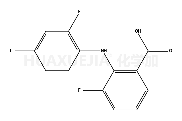 2-[(4-碘-2-氟苯基)氨基]-3-氟苯甲酸
