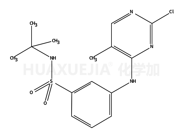 3-[(2-氯-5-甲基-4-嘧啶基)氨基]-N-(叔丁基)苯磺酰胺