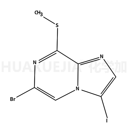 6-溴-3-碘-8-甲基磺酰基-咪唑并[1,2-a]吡嗪