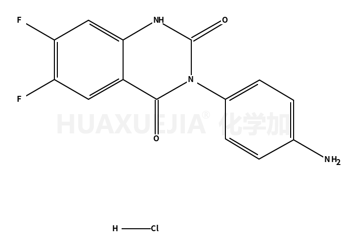 3-(4-aminophenyl)-6,7-difluoro-1H-quinazoline-2,4-dione
