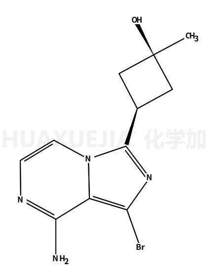 顺式-3-(8-氨基-1-溴咪唑并[1,5-a]吡嗪-3-基)-1-甲基环丁醇