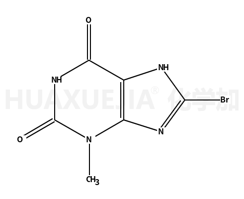8-溴-3-甲基-3,7-二氢-嘌呤-2,6-二酮