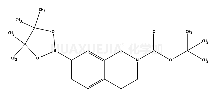 2(1H)-ISOQUINOLINECARBOXYLIC ACID, 3,4-DIHYDRO-7-(4,4,5,5-TETRAMETHYL-1,3,2-DIOXABOROLAN-2-YL)-, 1,1-DIMETHYLETHYL ESTER