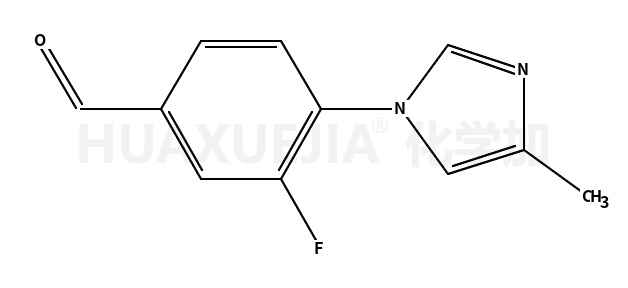 3-氟-4-(4-甲基-1H-咪唑-1-基)-苯甲醛