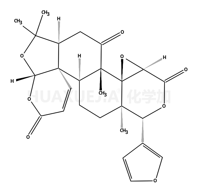 (3R,3aS,5aR,5bS,9aR,11aR,13aR,13bR,14aS)-3-(3-Furyl)-3a,11,11,13a -tetramethyl-3,3a,4,5,5a,11a,12,13a-octahydro-8H-oxireno[d]pyrano [2',3':3,3a][2]benzofuro[5,4-f]isochromene-1,8,13(11H,14aH)-trion e