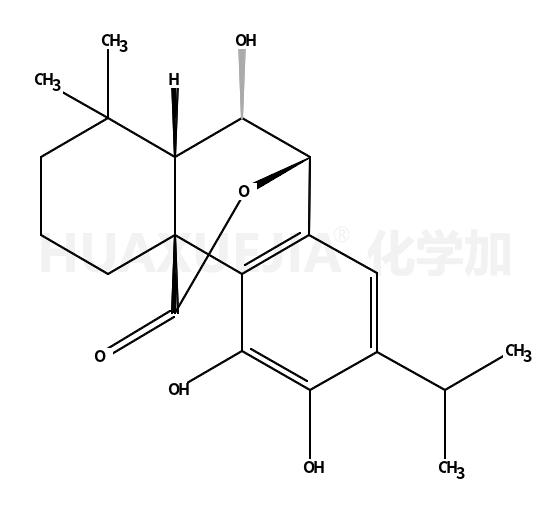 2H-9,4a-(Epoxymethano)phenanthren-12-one, 1,3,4,9,10,10a-hexahydro-5,6,10-trihydroxy-1,1-dimethyl-7-(1-methylethyl)-, (4aR,9R,10R,10aS)