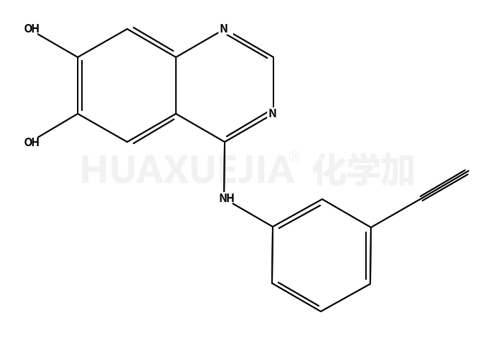 N-(3-ethynylphenyl)-6,7-dihydroxy-4-quinazolinamine