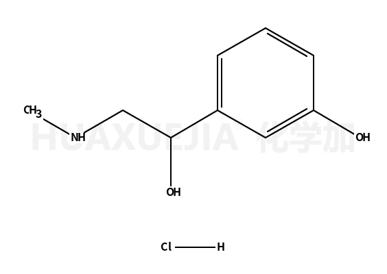 苯甲醇,3-羟基-a-[(甲基氨基)甲基]-,盐酸 (1:1),(aS)-