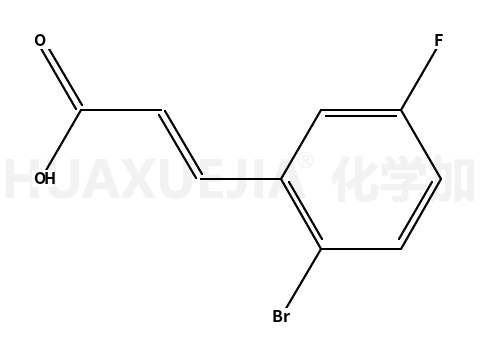 (2E)-3-(2-溴-5-氟苯基)-2-丙烯酸