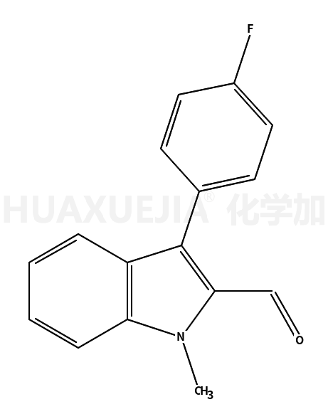 3-(4-氟苯基)-1-甲基-1H-吲哚-2-甲醛