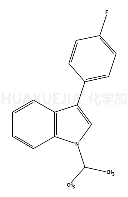 3-(4-氟苯基)-1-异丙基-1H-吲哚