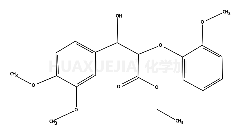 Ethyl 3-(3,4-dimethoxyphenyl)-3-hydroxy-2-(2-methoxyphenoxy)propanoate