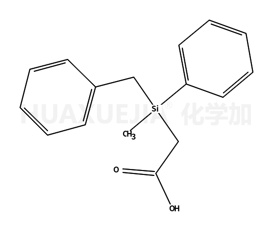 (-)-苄甲苯基硅基乙酸