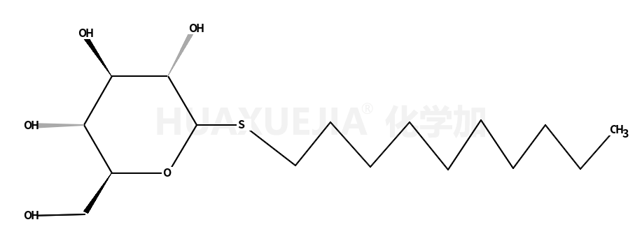 十烷基-β-D-硫代吡喃葡萄糖苷